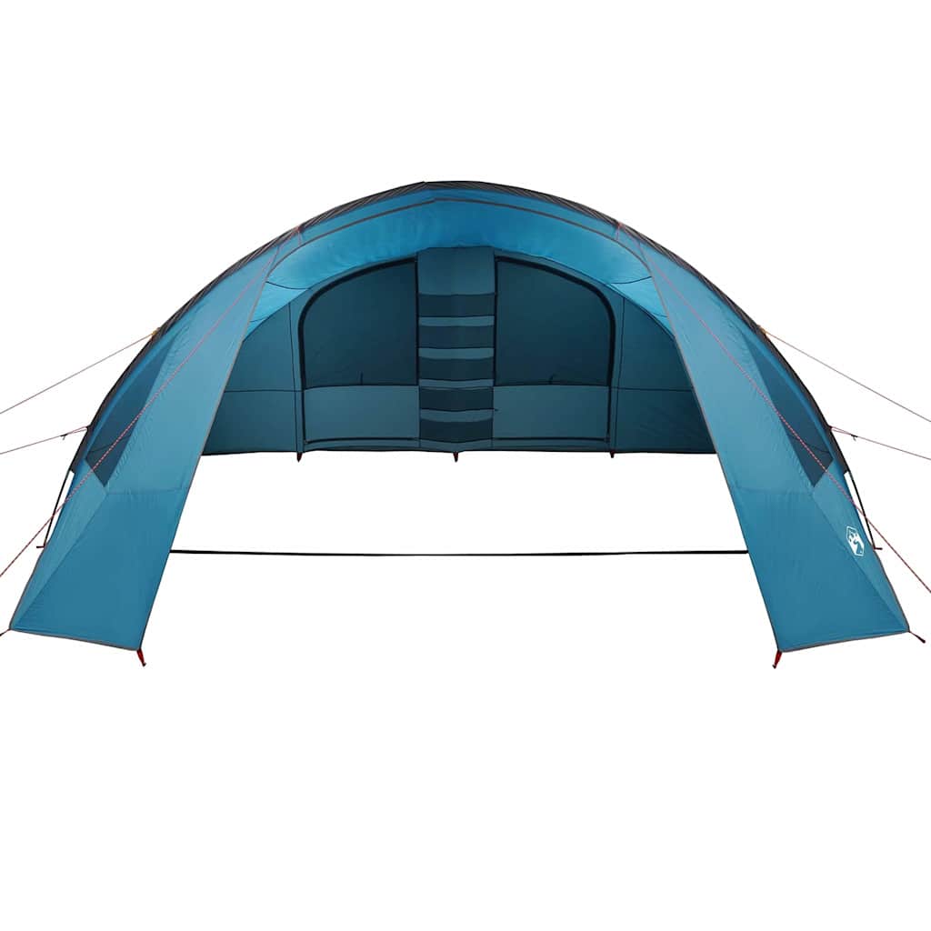vidaXL Tunnelzelt mit Dach Blau und Grau 700 x 590 x 215 cm