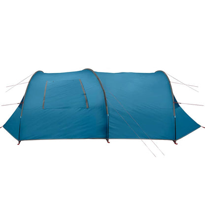 vidaXL Tunnelzelt mit Dach Blau und Grau 700 x 590 x 215 cm