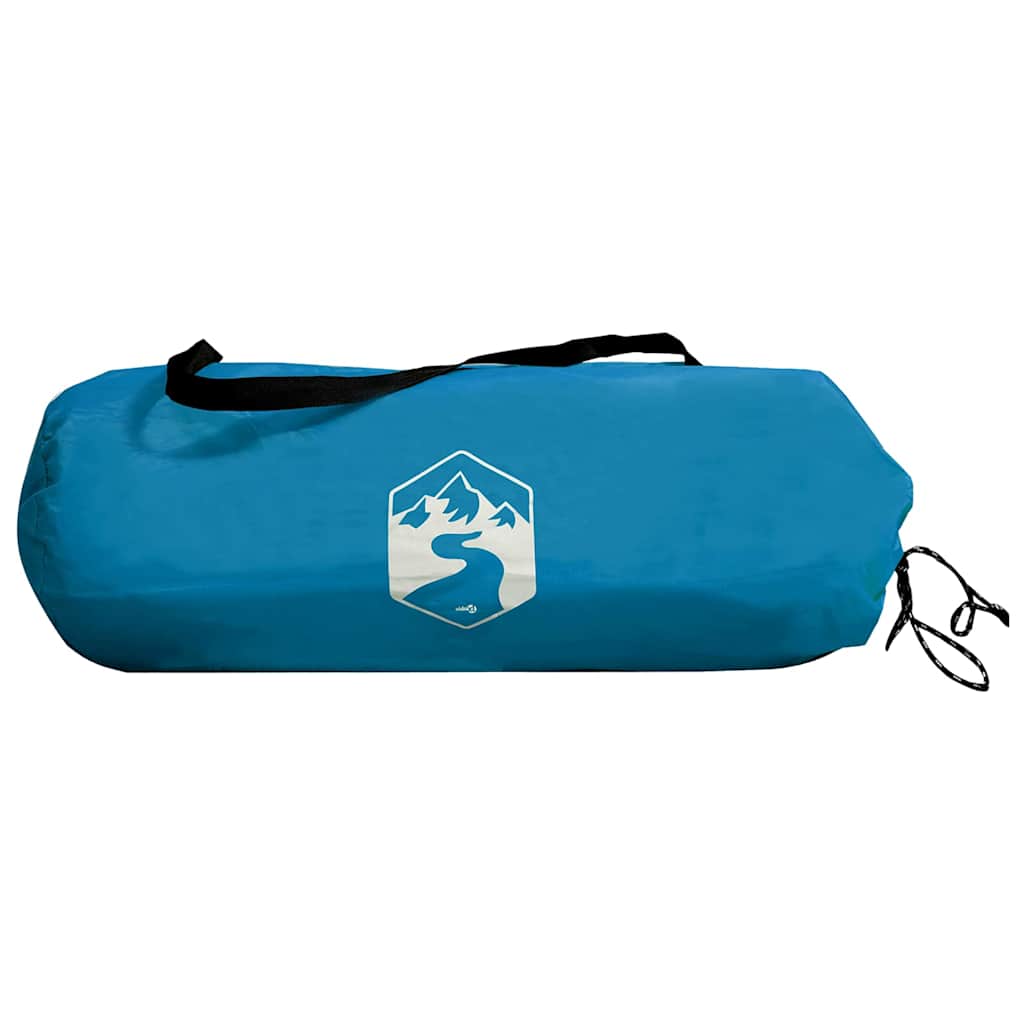 vidaXL Tunnelzelt mit Dach Blau und Grau 328 x 228 x 115 cm