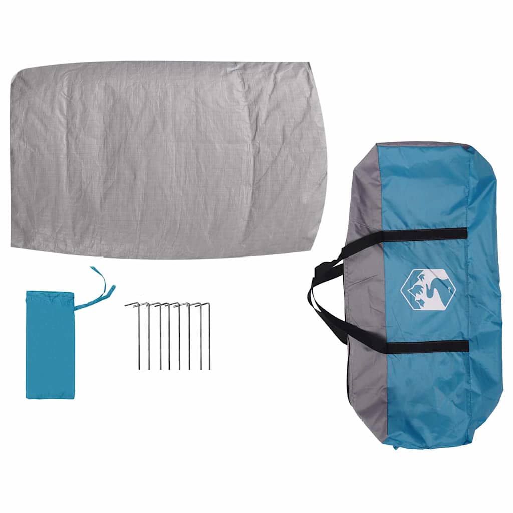 vidaXL Innenzelt mit Dach Blau und Grau 300 x 300 x 250 cm