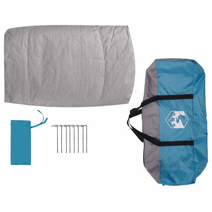 vidaXL Innenzelt mit Dach Blau und Grau 300 x 300 x 250 cm