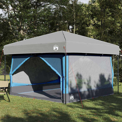 vidaXL Innenzelt mit Dach Blau und Grau 300 x 300 x 250 cm