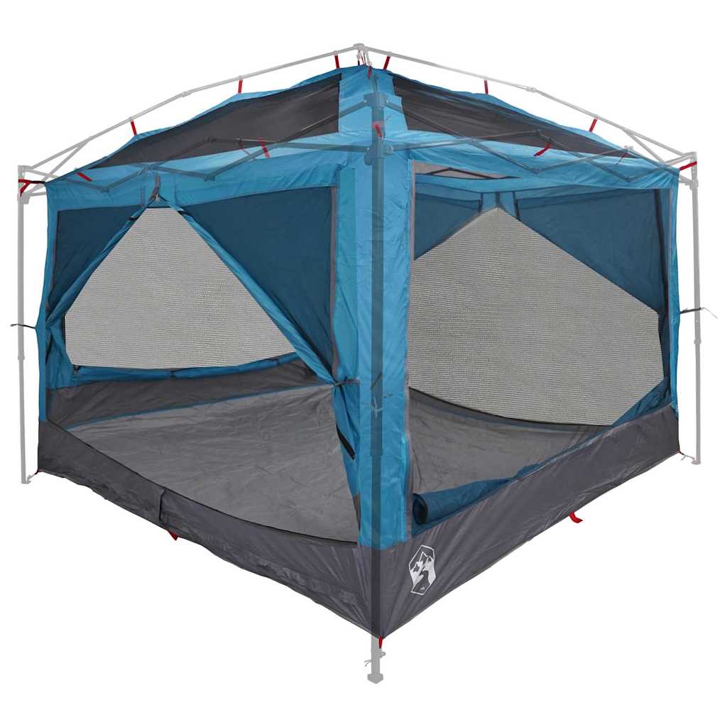 vidaXL Innenzelt mit Dach Blau und Grau 300 x 300 x 250 cm