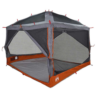 vidaXL Innenzelt mit Dach Grau und Orange 300 x 300 x 250 cm