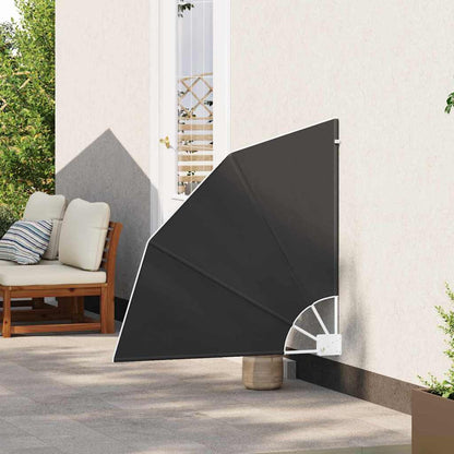 vidaXL Balkon Sichtschutz Anthrazit 115 x 115 cm Polyester