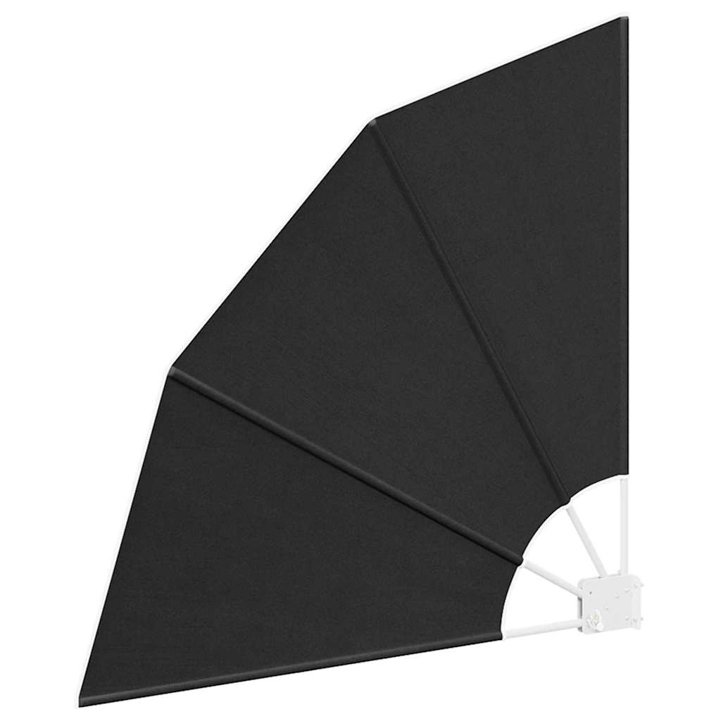 vidaXL Balkon Sichtschutz Anthrazit 115 x 115 cm Polyester