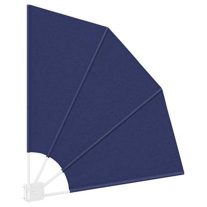 vidaXL Balkon Sichtschutz Marineblau 115 x 115 cm Polyester
