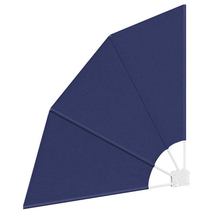 vidaXL Balkon Sichtschutz Marineblau 115 x 115 cm Polyester