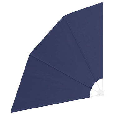 vidaXL Balkon Sichtschutz Marineblau 160 x 160 cm Polyester