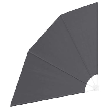 vidaXL Balkon Sichtschutz Schwarz 160 x 160 cm Polyester