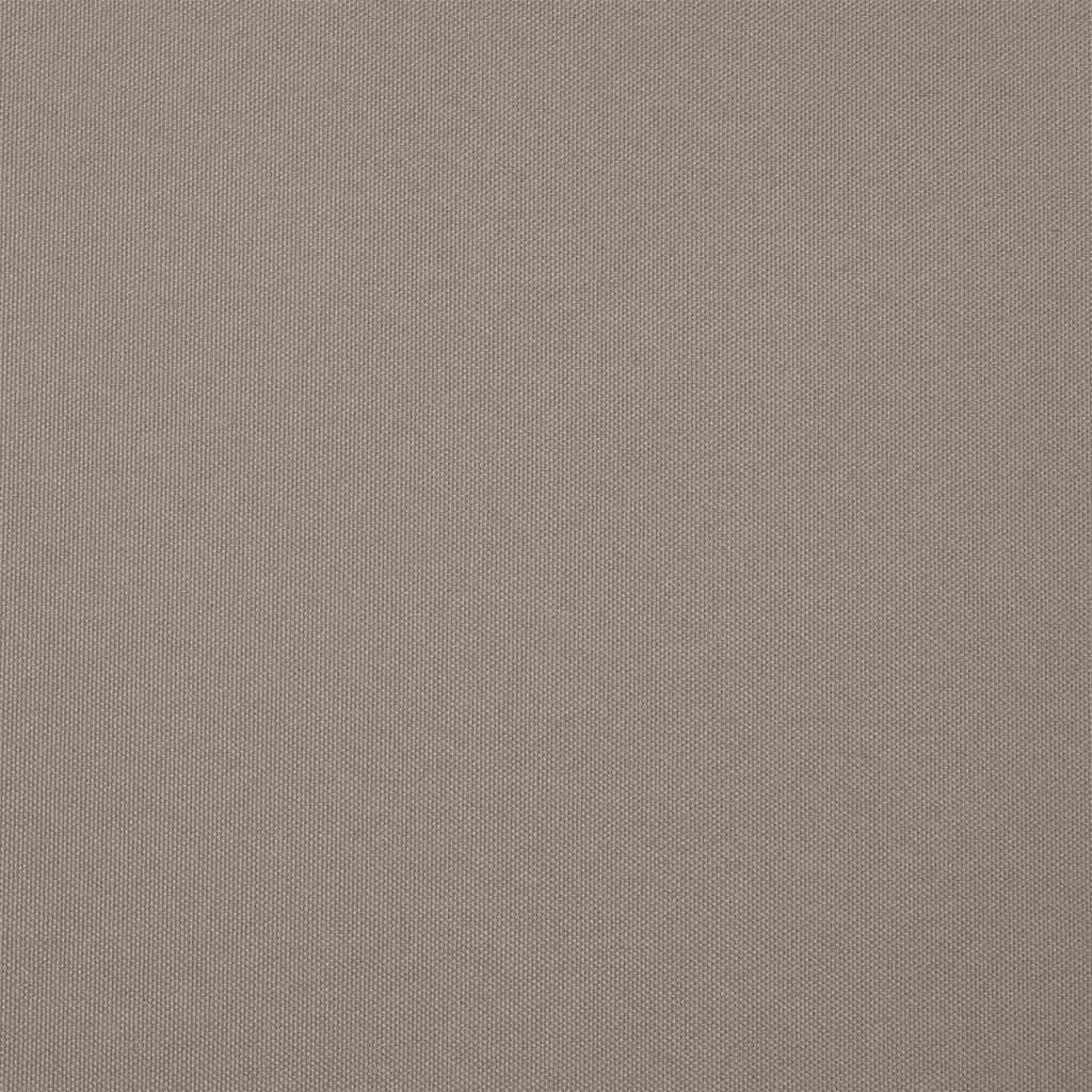 Balkon Sichtschutz Taupe 160 x 160 cm Polyester