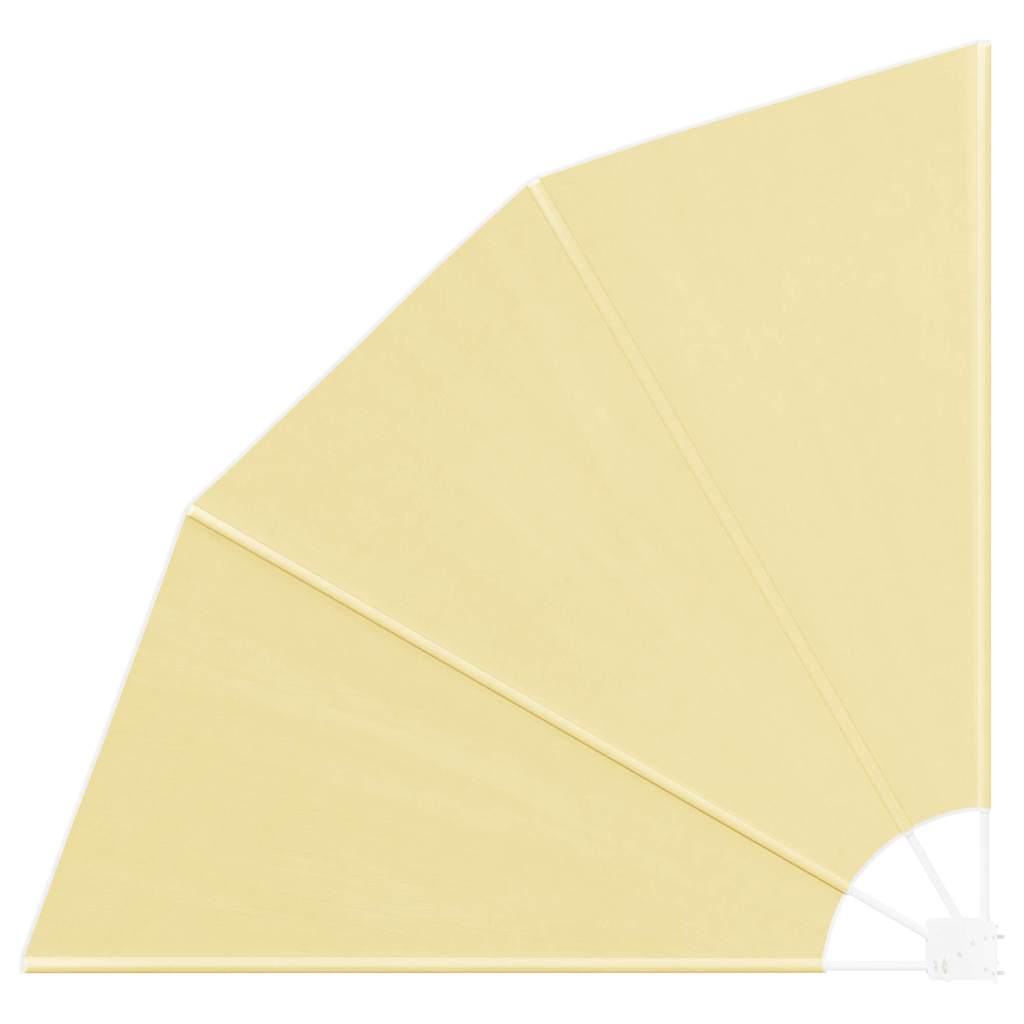 vidaXL Balkon Sichtschutz Sand 160 x 160 cm Polyester