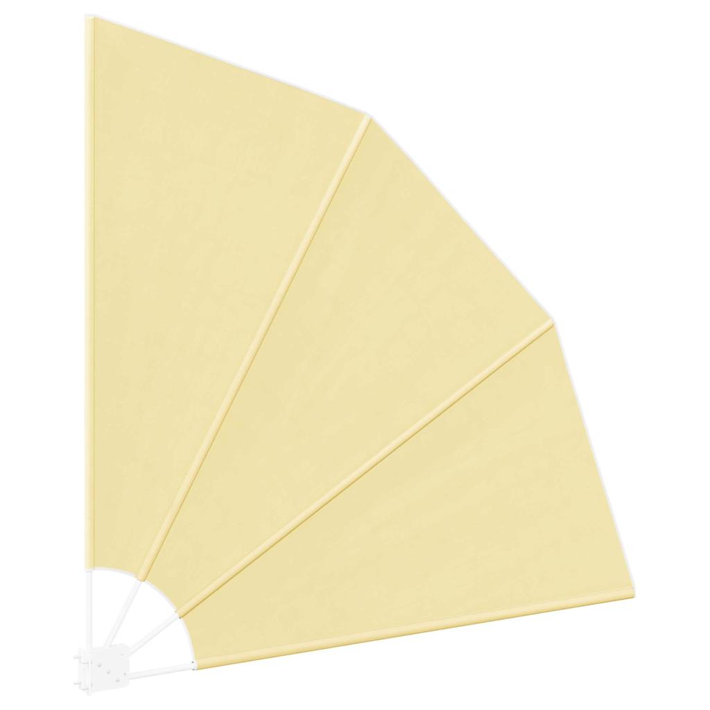 vidaXL Balkon Sichtschutz Sand 160 x 160 cm Polyester