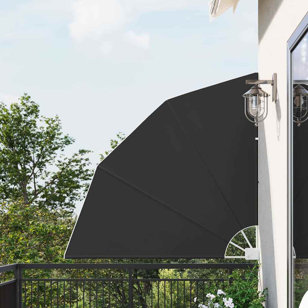 vidaXL Balkon Sichtschutz Anthrazit 140 x 140 cm Polyester