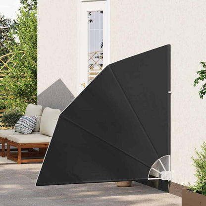 vidaXL Balkon Sichtschutz Anthrazit 140 x 140 cm Polyester