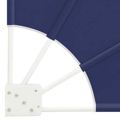 vidaXL Balkon Sichtschutz Marineblau 140 x 140 cm Polyester
