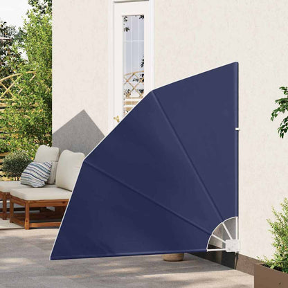 vidaXL Balkon Sichtschutz Marineblau 140 x 140 cm Polyester