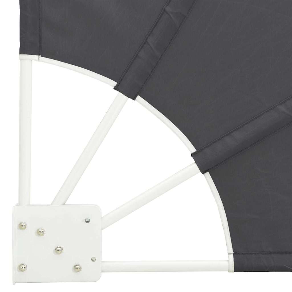 vidaXL Balkon Sichtschutz Schwarz 140 x 140 cm Polyester