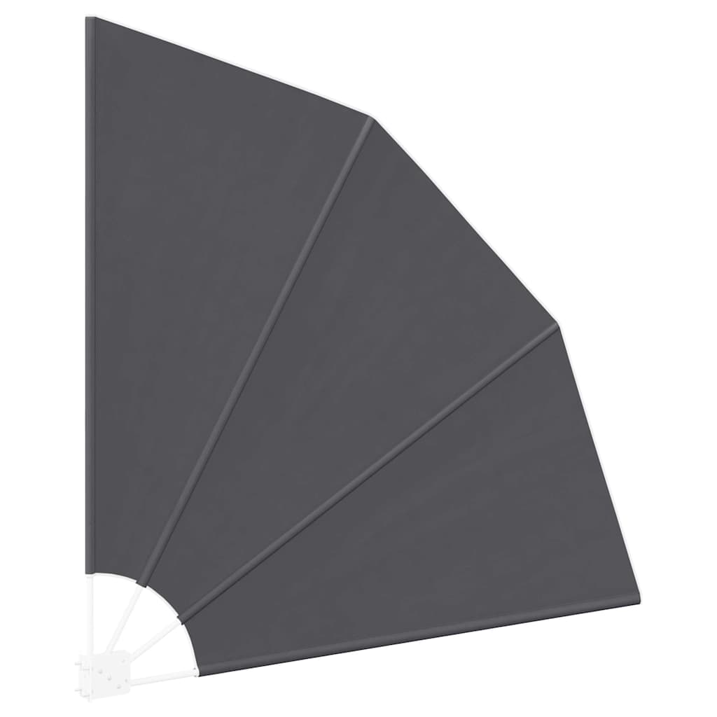 vidaXL Balkon Sichtschutz Schwarz 140 x 140 cm Polyester