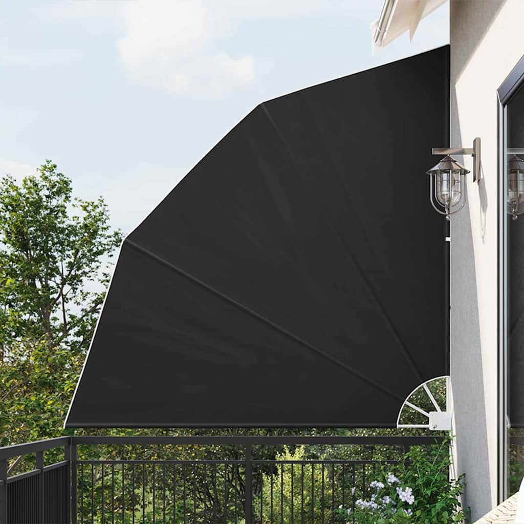 vidaXL Balkon Sichtschutz Anthrazit 210 x 210 cm Polyester