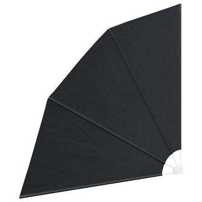 vidaXL Balkon Sichtschutz Anthrazit 210 x 210 cm Polyester