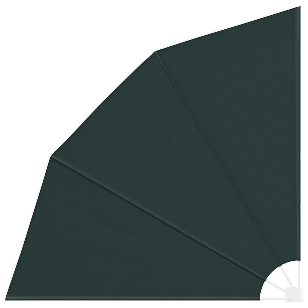 vidaXL Balkon Sichtschutz Dunkelgrün 210 x 210 cm Polyester