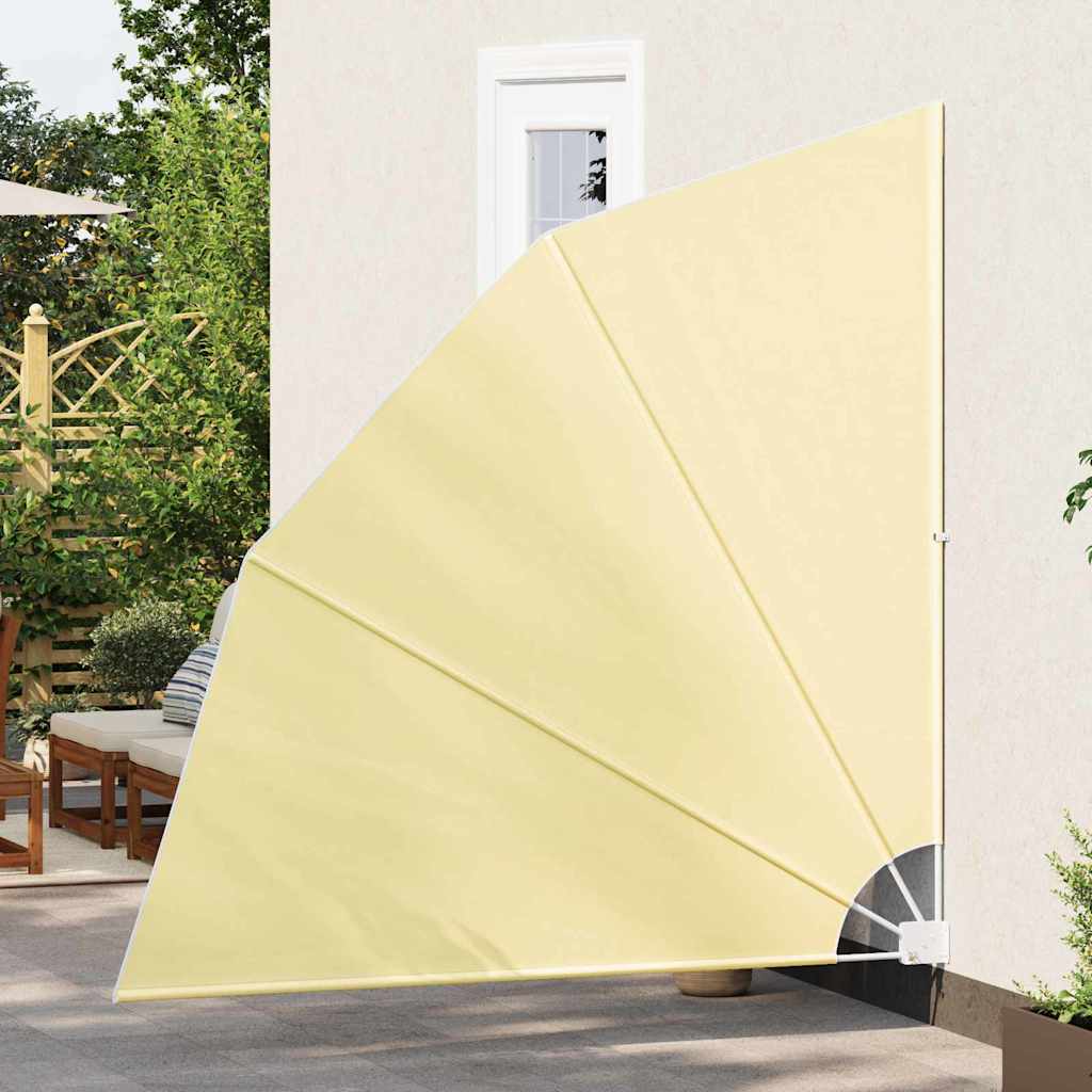 vidaXL Balkon Sichtschutz Sand 210 x 210 cm Polyester
