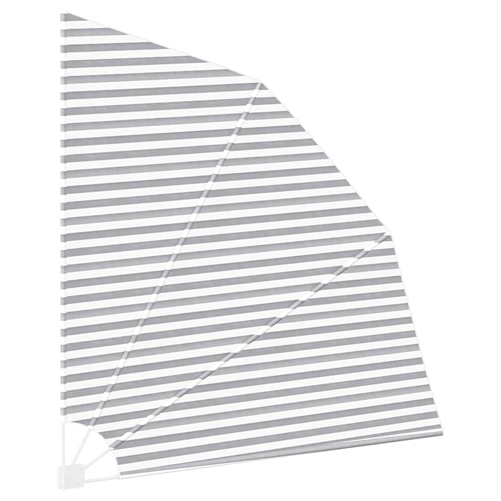 vidaXL Balkon Sichtschutz Anthrazit und Weiß 210 x 210 cm Polyester