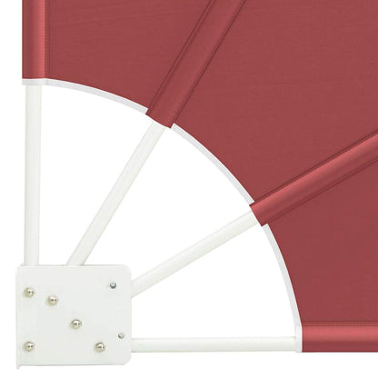 vidaXL Balkon Sichtschutz Terrakotta 115 x 115 cm Polyester