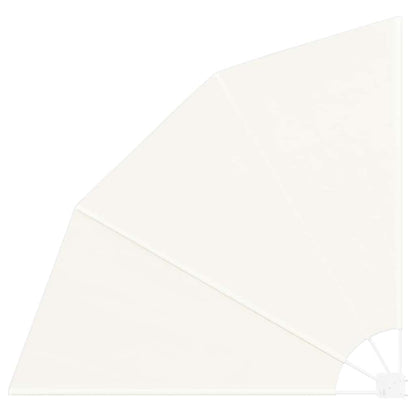 Balkon Sichtschutz Creme 160 x 160 cm Polyester