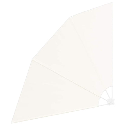 Balkon Sichtschutz Creme 160 x 160 cm Polyester