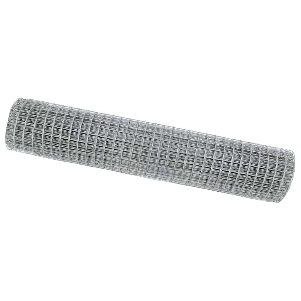 vidaXL Eurozaun 1 x 10 m PVC-beschichtetes Eisen