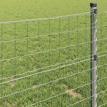 vidaXL Eurozaun 0,4 x 10 m PVC-beschichtetes Eisen
