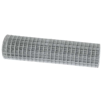vidaXL Eurozaun 1,2 x 10 m PVC-beschichtetes Eisen