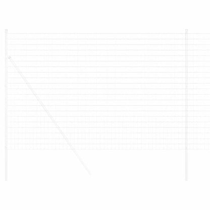 vidaXL Eurozaun 1,6 x 10 m PVC-beschichtetes Eisen