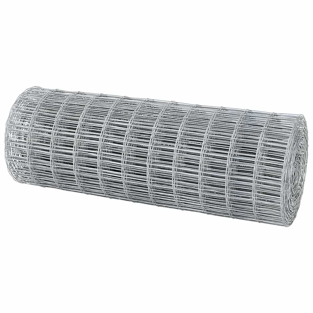 vidaXL Eurozaun 0,6 x 10 m PVC-beschichtetes Eisen