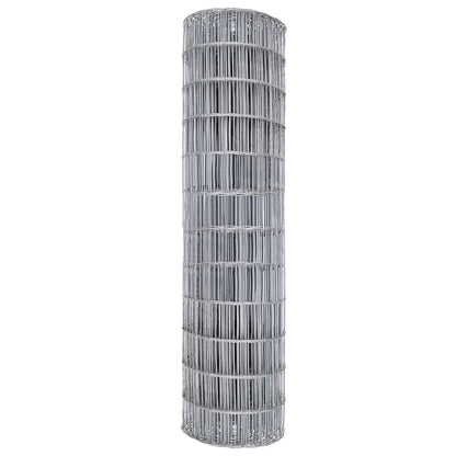 vidaXL Eurozaun 1,2 x 10 m PVC-beschichtetes Eisen