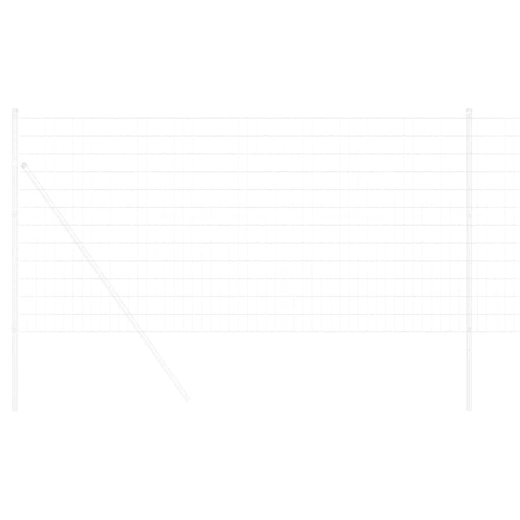 vidaXL Eurozaun 1,2 x 10 m PVC-beschichtetes Eisen