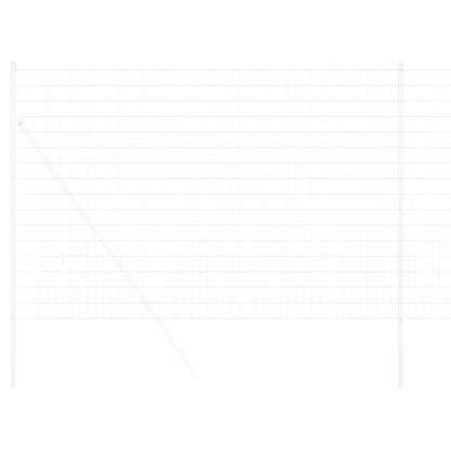 vidaXL Eurozaun 1,6 x 10 m PVC-beschichtetes Eisen
