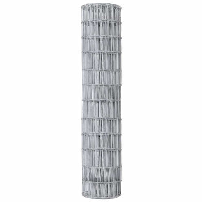 vidaXL Eurozaun 1,4 x 10 m PVC-beschichtetes Eisen