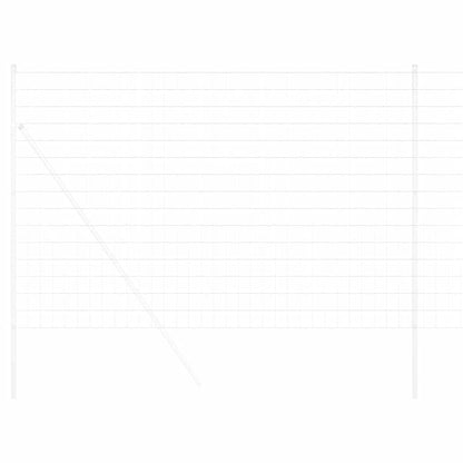 vidaXL Eurozaun 1,6 x 10 m PVC-beschichtetes Eisen