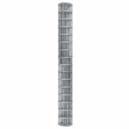 vidaXL Eurozaun 1,5 x 10 m PVC-beschichtetes Eisen