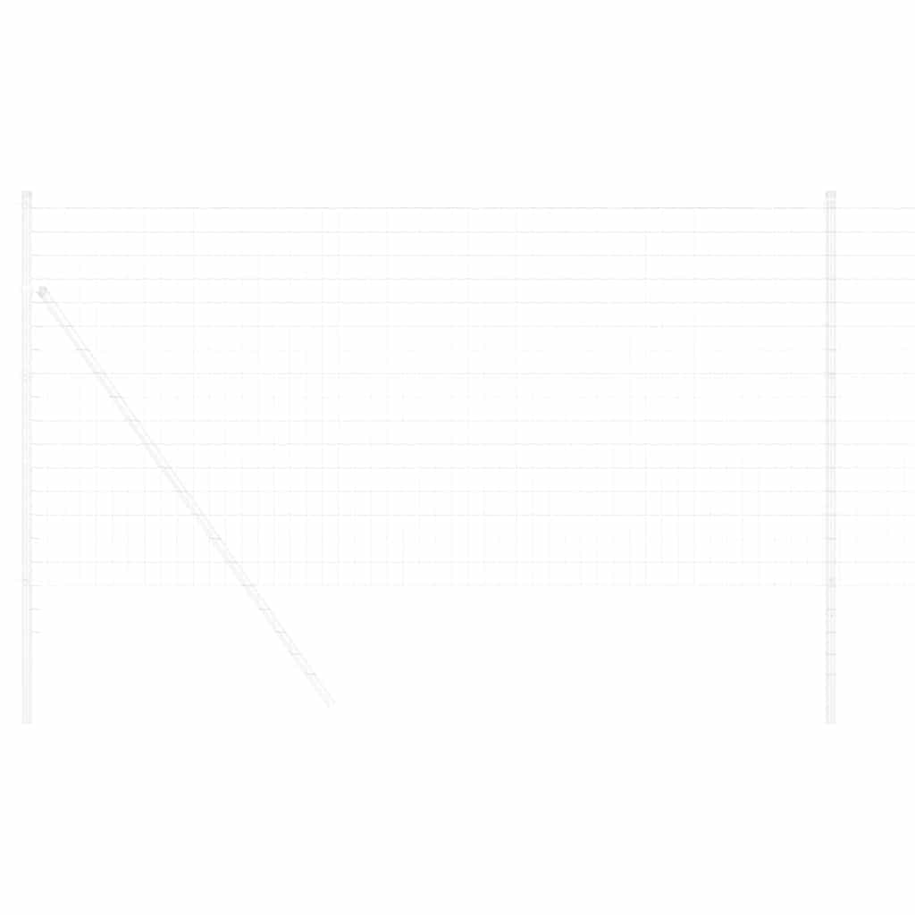 vidaXL Eurozaun 1 x 25 m PVC-beschichtetes Eisen