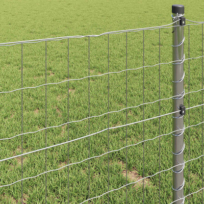 vidaXL Eurozaun 1,2 x 25 m PVC-beschichtetes Eisen