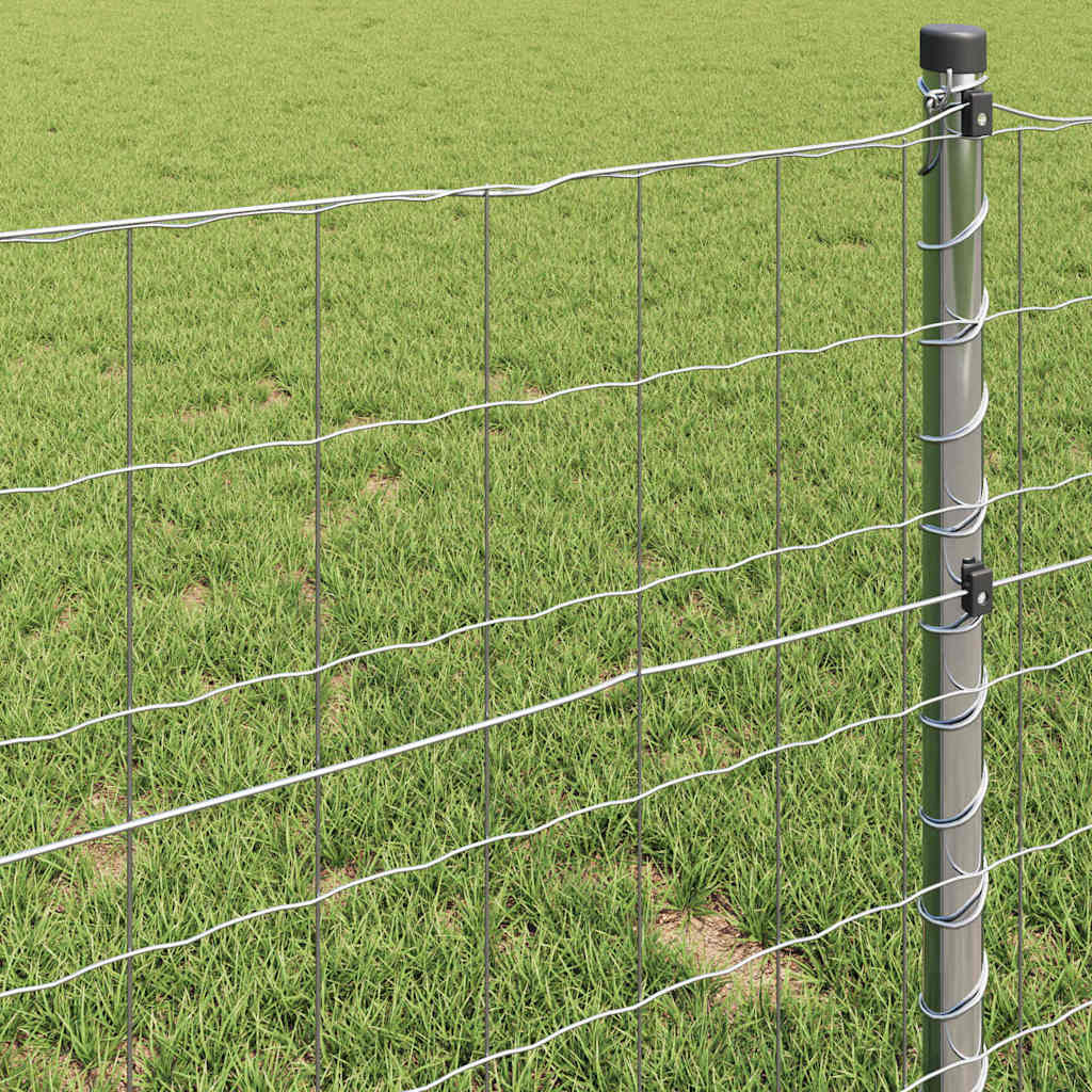 vidaXL Eurozaun 1 x 25 m PVC-beschichtetes Eisen