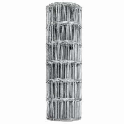 vidaXL Eurozaun 0,4 x 25 m PVC-beschichtetes Eisen