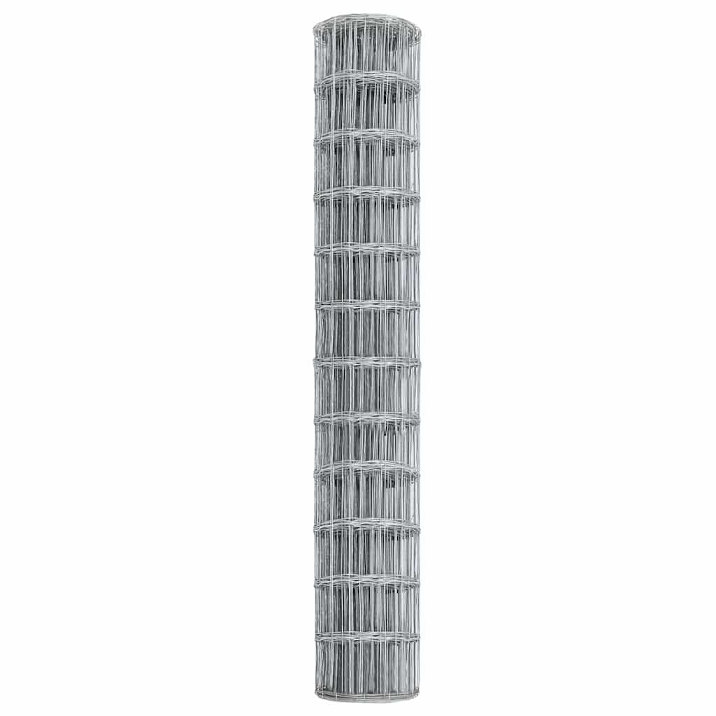 vidaXL Eurozaun 1 x 25 m PVC-beschichtetes Eisen