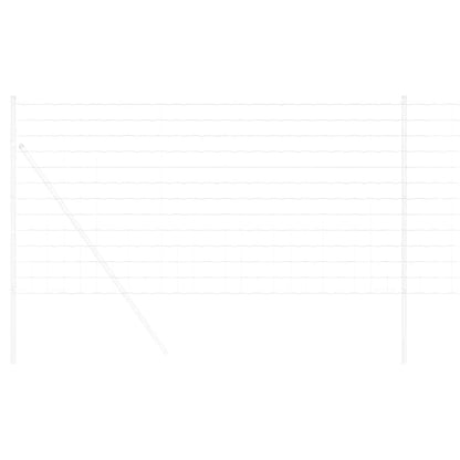 vidaXL Eurozaun 1 x 25 m PVC-beschichtetes Eisen