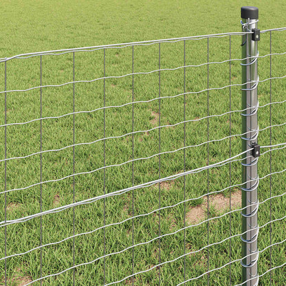 vidaXL Eurozaun 0,4 x 50 m PVC-beschichtetes Eisen