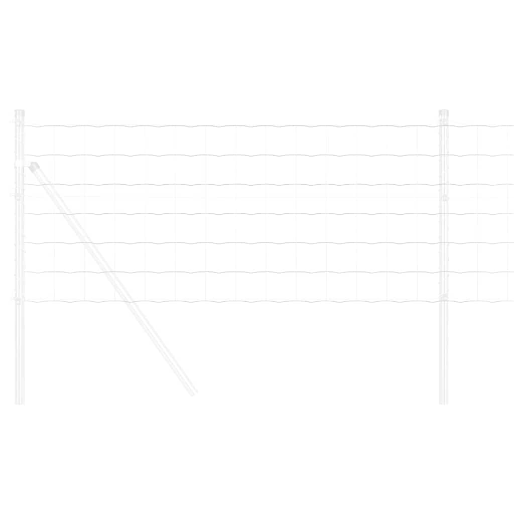vidaXL Eurozaun 0,6 x 50 m PVC-beschichtetes Eisen